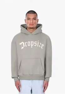 Толстовка с крупным логотипом Dropsize, Abbey Stone