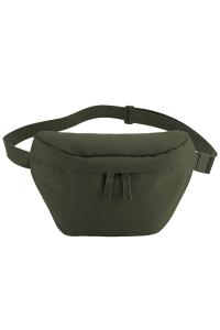 Поясная сумка Simplicity объемом 1 л Bagbase, зеленый