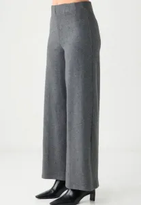 Свободные брюки из мягкой, фактурной ткани, широкого кроя. Jimmy Key, Grey