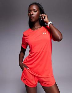Футболка Under Armour Tech в цвете «гонщик красный»