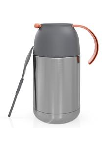 Intirilife Термоконтейнер объемом 650 мл, серебристого цвета