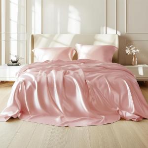 DreamyDestiny Комплект постельного белья Soft-Touch Mulberry Silk Light Pink