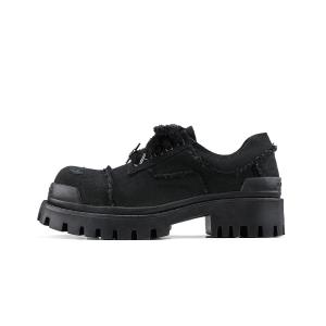 HANQIAORIJI Мужские повседневные туфли Black Blood Series унисекс, черные