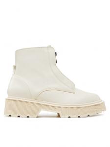 Ботильоны на шнуровке 8H6DDD038 United Colors Of Benetton, экрю