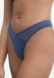 Стринги Self., синий