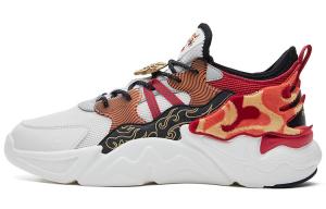 Кроссовки Honor Of Kings X Chunky женские низкие белый/красный Erke