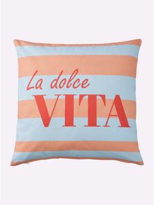 Наволочка с принтом светло-голубого цвета Heine, 40 x 40 см