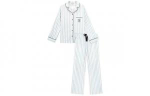 Женский пижамный комплект Victoria's Secret, цвет Aqua blue stripes