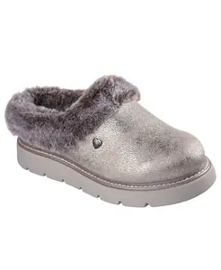 Женские тапочки BOBS Keepsakes Lite - Luxe Lifts Comfort от Finish Line Skechers, серебро