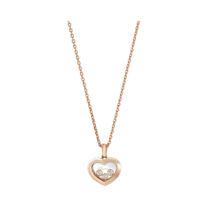 Кулон Chopard Happy Diamonds Icons - Подвеска, розовое золото, бриллианты