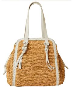 BTB Los Angeles Ирина Соломенная Сумка, мультиколор