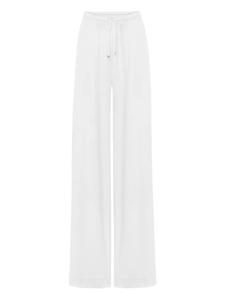 Брюки палаццо с завышенной талией ANNAFOXY, белый