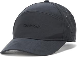 Женская перфорированная теннисная кепка Calvin Klein с логотипом, Black