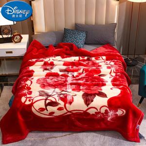 Disney Плед двухслойный 150×200 см, 2,5 кг, светлый серый 656, утолщенный
