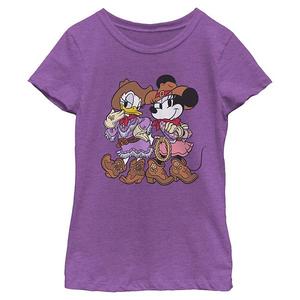 Футболка с принтом Minnie & Daisy Cowgirls для девочек 7-16 лет Disney