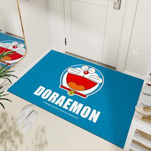 Dajiang Ковер 45x75 см Doraemon IP Co-Branded для прихожей, моющийся, нескользящий, Squishy And Muddy