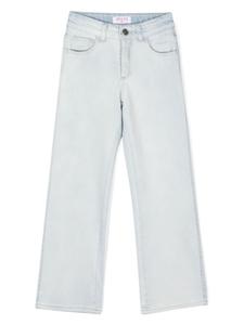 Джинсы с нашивкой-логотипом PUCCI Junior, синий