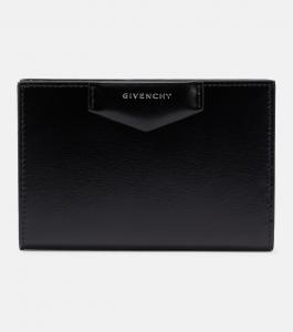 Кошелек Antigona из кожи двойного сложения Givenchy, черный