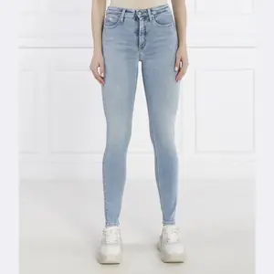 Джинсы скинни высокий рост Calvin Klein, синий