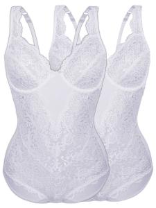 Боди Sassa 2er Sparpack mit Bügel, цвет Weiss Weiss