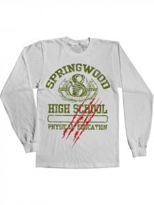 Рубашка с длинным рукавом Nightmare On Elm Street, белый