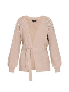Usha BLACK LABEL Женский кардиган бежевого цвета
