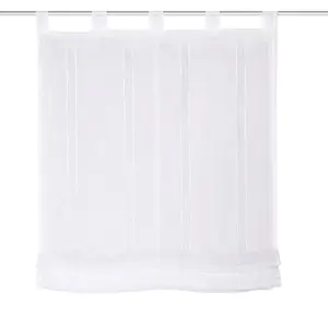 Тюль на петлях Heine Home, белый