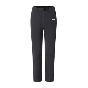 Повседневные брюки Unisex утепленные с флисовой подкладкой прямого кроя Jeep, серый