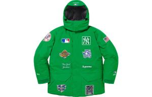 Mlb X FW21 Пуховик унисекс Supreme, темно-синий