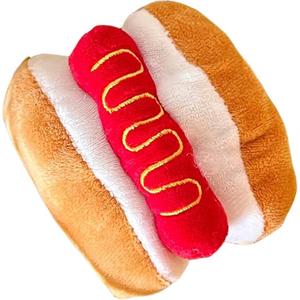 Милый креативный подвесной плюшевый аксессуар с картошкой фри, гамбургером и куриной ножкой высотой 10 см Nodding Bud Bug