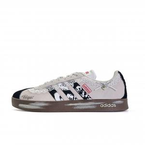 Adidas VL COURT 2.0 устойчивые к истиранию низкие скейтборд-кроссовки Unisex Black Gray