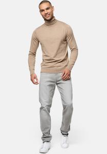 Джинсы прямого кроя Insantino INDICODE JEANS, светло-серое облако