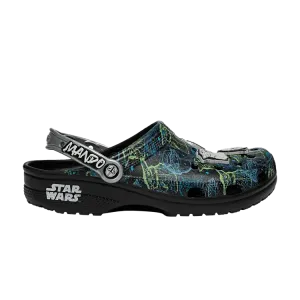 Кроссовки Crocs Star Wars x Clog Mandalorian, черный