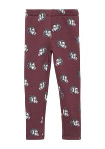 s.Oliver Скинни-легинсы в цвете бордо