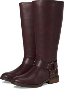 Женские сапоги FRYE AND CO. Kellie Harness с широким голенищем для верховой езды, Mulberry