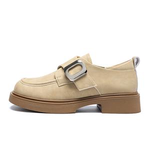 Повседневные туфли-лодочки женские ZHR, каштан, каблук 3,5 см