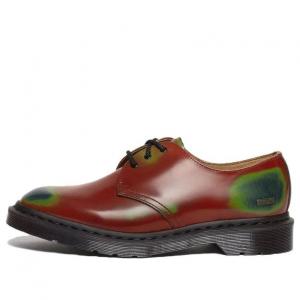 Кроссовки Dr. Martens x Supreme x 1461 'Wear Away Pack - Red', красный