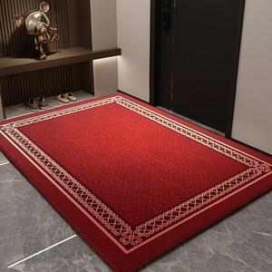 Budis Ковер 120х140 см для ванной и улицы в новом китайском стиле, waterproof, нескользящий, пылеудаляющий, customizable, red silk, thickened flocked