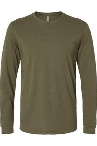 Футболка унисекс с длинным рукавом Next Level CVC, хаки