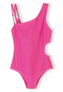 Асимметричный купальник с вырезами. Minoti, Pink