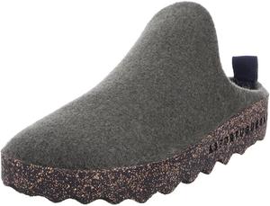 Мюли с закругленным носком, черные Asportuguesas