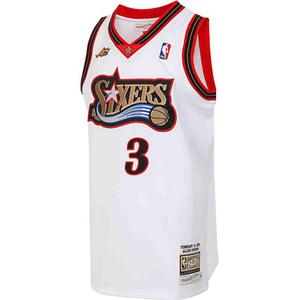 Mitchell Ness Баскетбольная майка Mitchell & Ness x NBA 76ers мужская белая