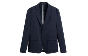 Деловой костюм мужской синий Zara, синий