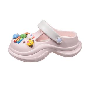 Сандалии детские, нескользящие, износостойкие, дышащие RHOBESAM, розовый/белый