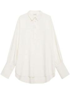 ANINE BING рубашка Lake с длинными рукавами, нейтральный цвет