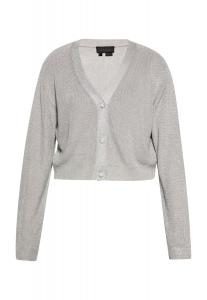NAEMI Вязаный кардиган в сером цвете