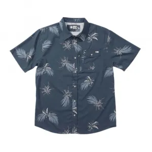 Рубашка с коротким рукавом Salty Crew Weekender tech woven, синий