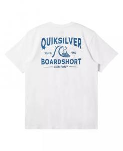 Мужская проверенная временем футболка с коротким рукавом Quiksilver, белый