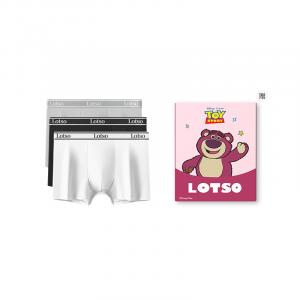 Мужские трусы боксеры упаковка 3 штуки Disney, белый