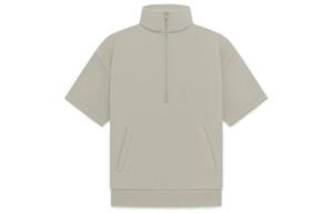 Полузип с рукавом три четверти Fear Of God Essentials, серый
